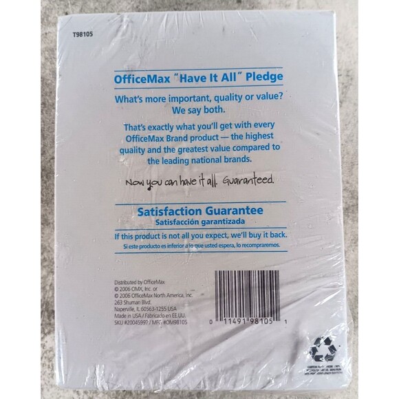 Thermal Paper 2-1/4" x 85 ft Sealed New OfficeMax - Picture 3 of 3